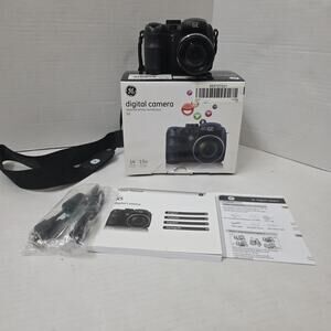 GE DIGITAL CAMERA X5 15X Optical Wide Zoom 14.1mp- New with box (opened)